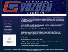 Tablet Screenshot of gvozden.najjj.com